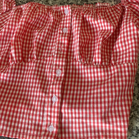 Yes Style gingham top - Picture 4 of 5